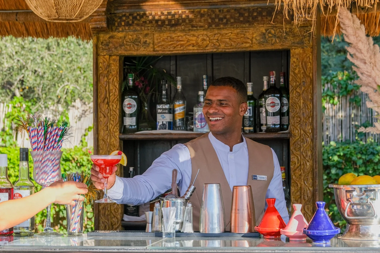Restaurant piscine Marrakech inclus Marrakech hotel swimming pool