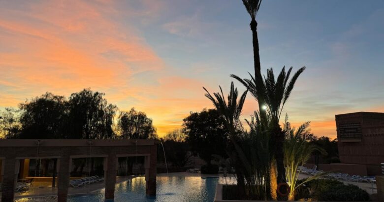 vacances janvier Marrakech hôtel